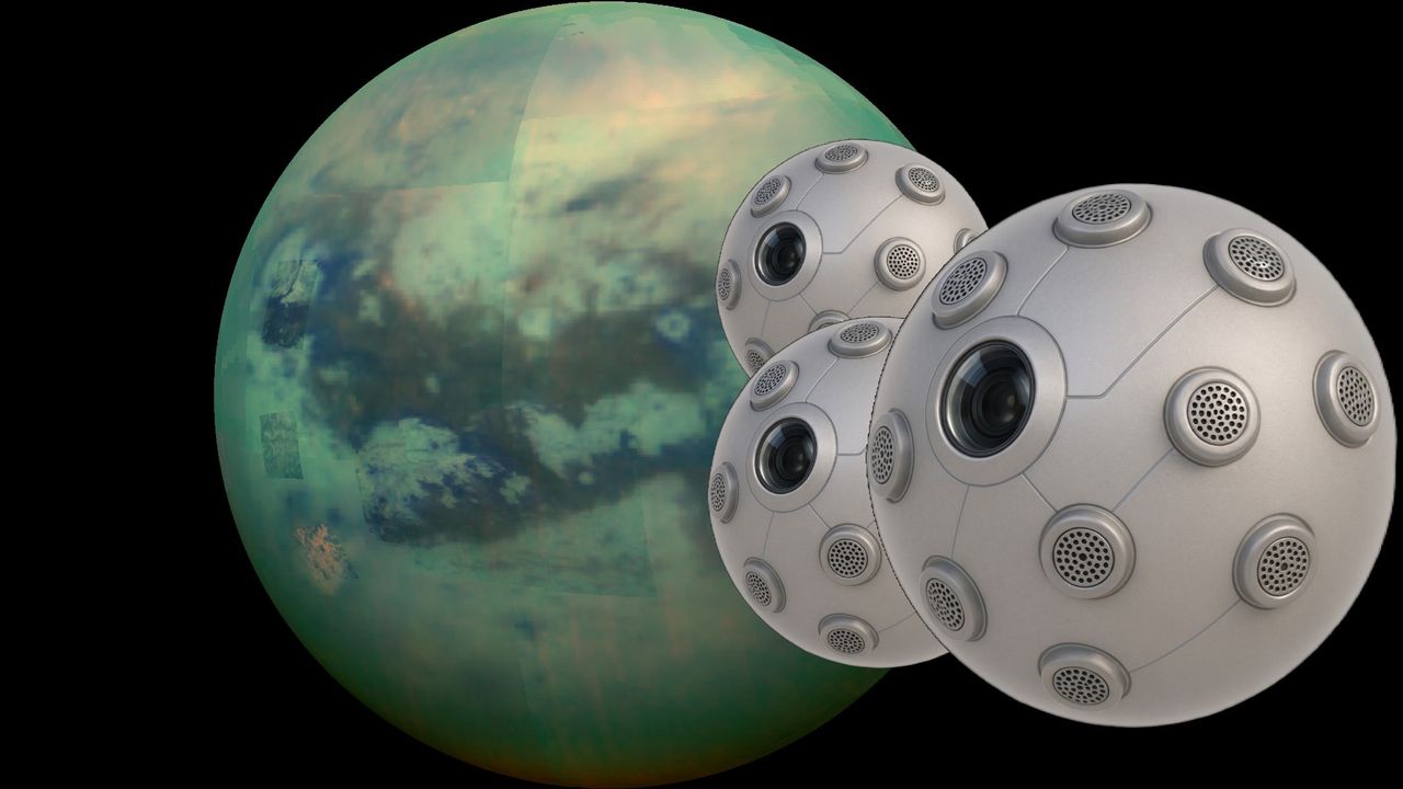 NASA запускает аэроботы, которые покорят пещеры Титана!