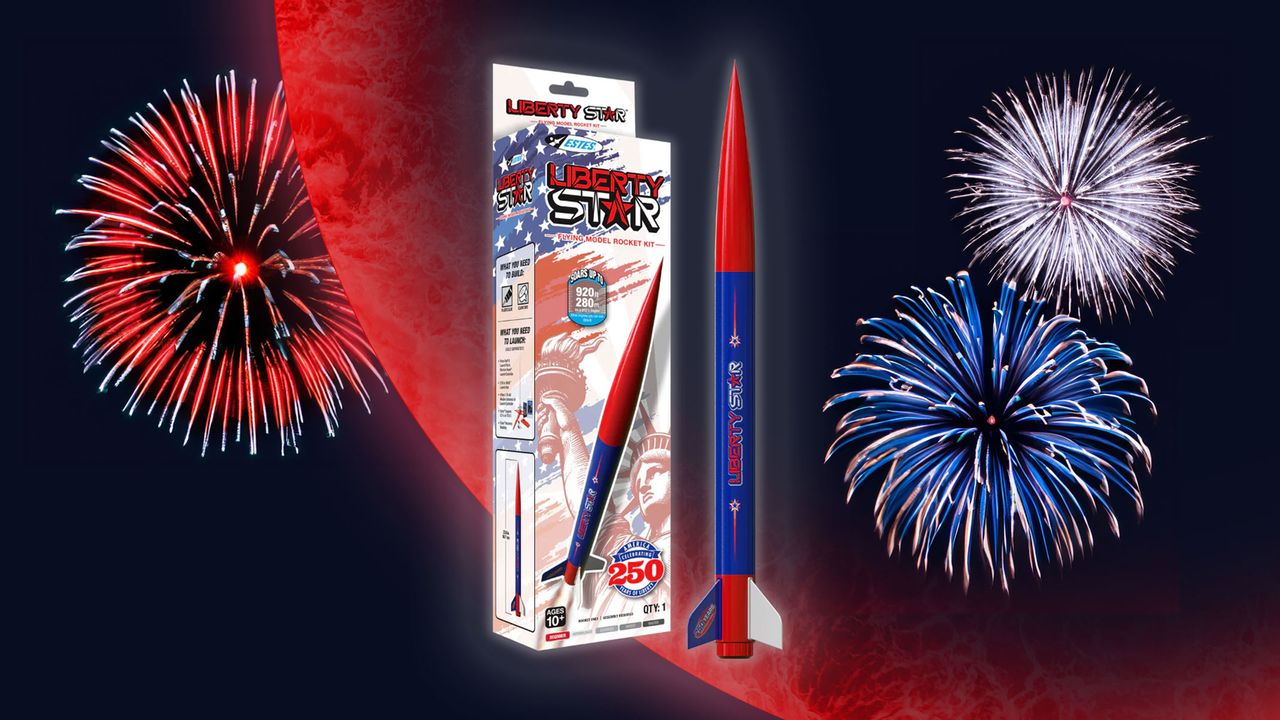 Запустите дух свободы с моделью ракеты Liberty Star!