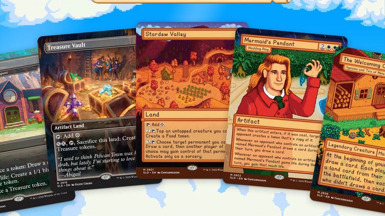 Толпа геймеров в шоке: Stardew Valley вторгся в Magic: The Gathering!