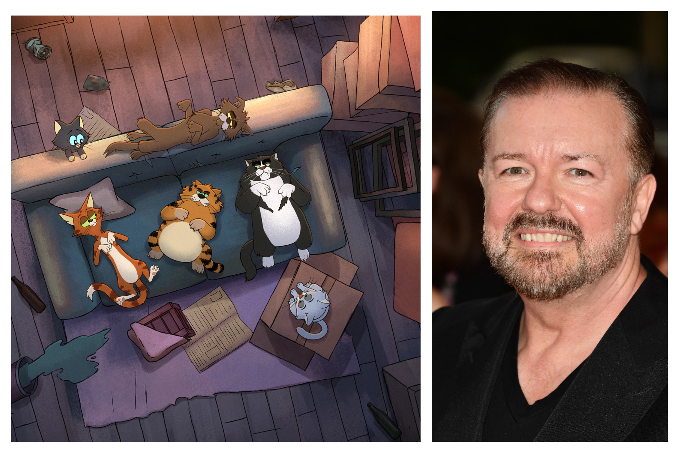 Рикки Джервейс взорвал фестиваль Анси с безумной анимацией «Alley Cats»!