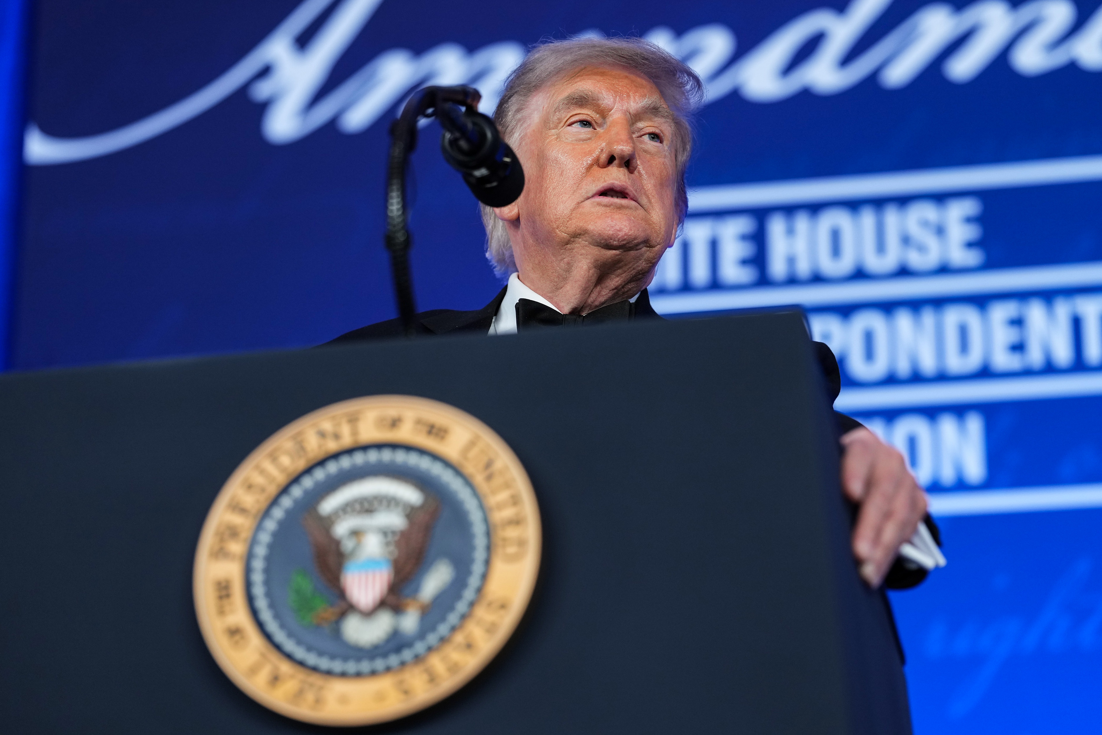Трамп разразился речью, которую все уже слышали!