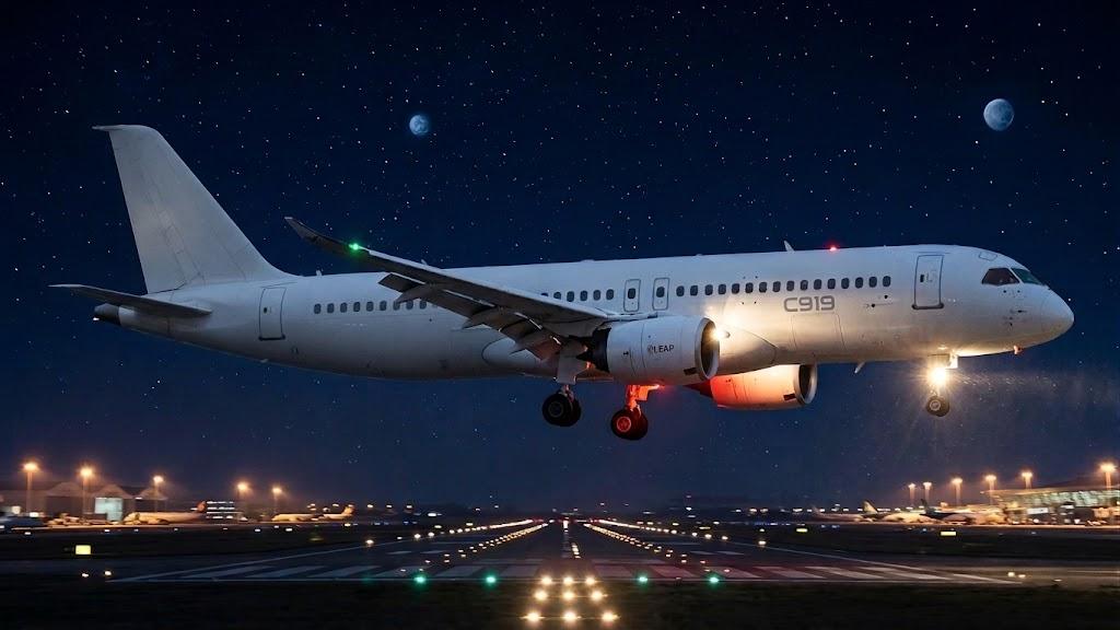 Китайский COMAC C919 становится ещё более автономным!