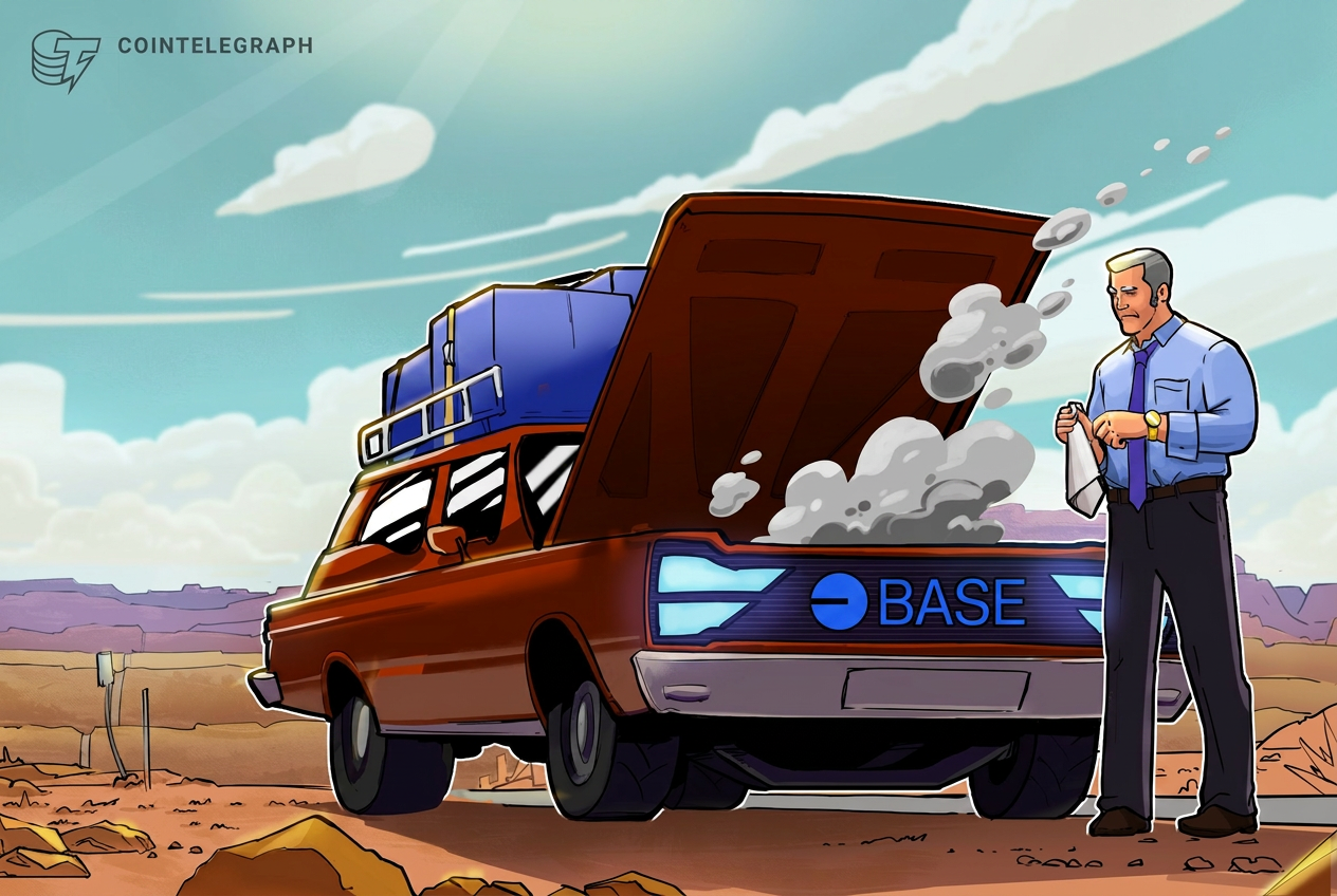 Блокчейн Coinbase Base восстановил работу после двухчасового простоя.